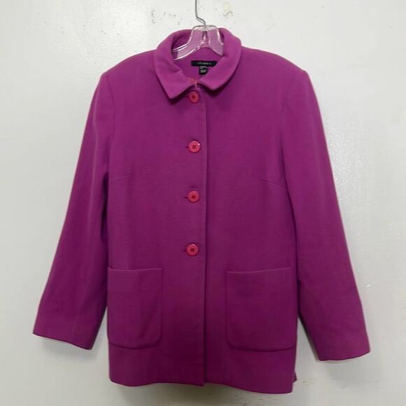 LOUBEN 100% WOOL‎ JACKET SIZE 14 - Picture 1 of 5